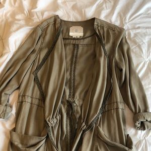 Taupe Anthropologie jacket